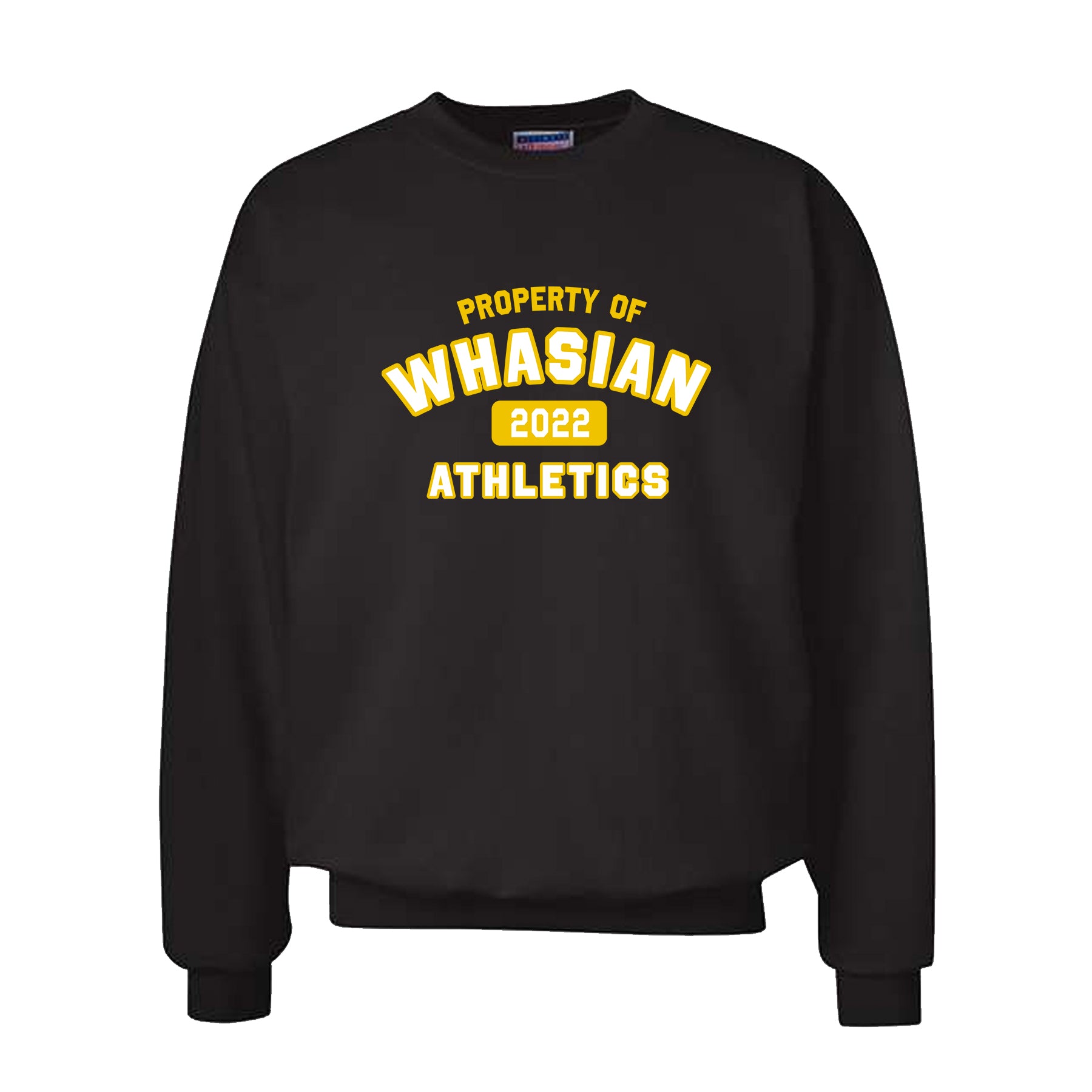 WHSN Athletics Crewneck - Black – Whasian