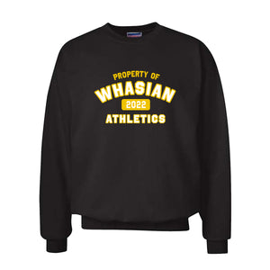 WHSN Athletics Crewneck - Black