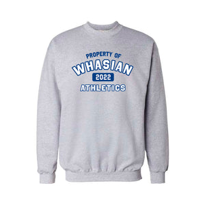 WHSN Athletics Crewneck - Gray